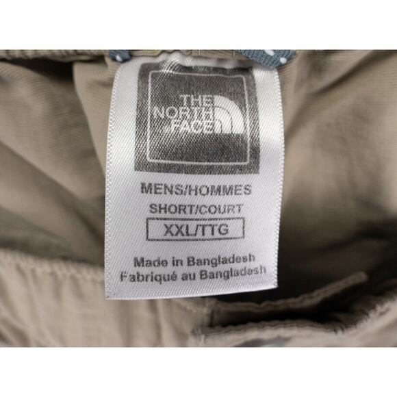 The North Face Convertible Cargo Pants Mens 2XL Beige Belted Flex Waist Gorpcore - Picture 2 of 16